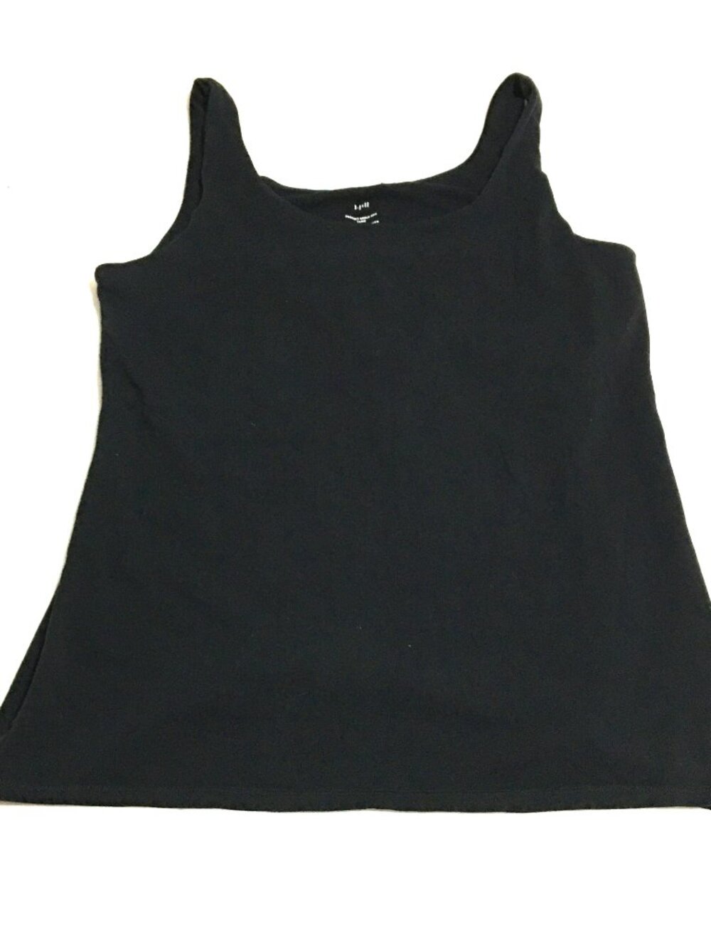 J Jill Perfect Shelf Bra Tank Black Stretch Size Medium